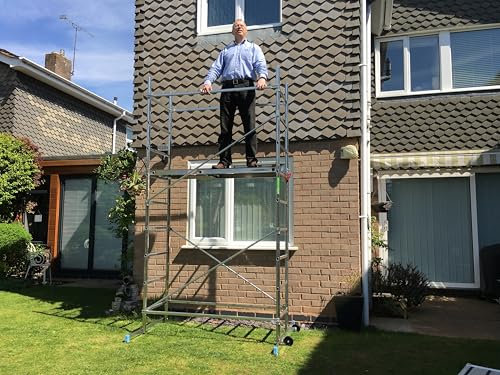 Premium Aluminium DIY Scaffold Tower (3.83m Working Height (WH))