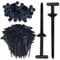 30/100/150Pcs Nylon Universal Cable Tie Buckle - Heavy Duty Self-Locking Nylon Zip Ties Holder Clip, Multipurpose Universal Zip Tie Tool for Quick Fastening, Automotive Repair and Daily Use