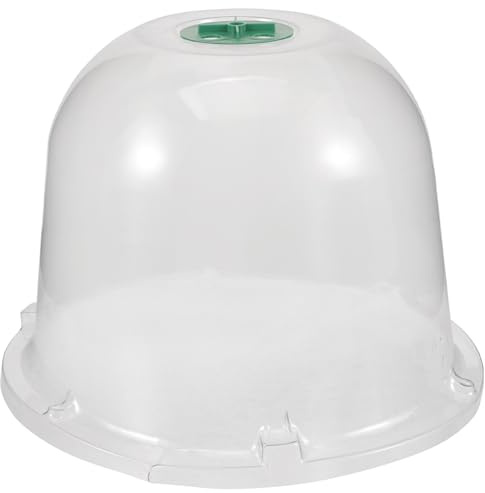 DOITOOL Cloche de Jardin Transparente avec Ventilation Protection Serre Intérieur pour Plantes Humidité Robuste Anti-Gel Protège Semis et Cultures