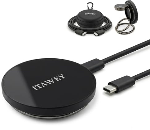 15W 3-in-1 Magnetic Wireless Charging Station, Compatible with MagSafe