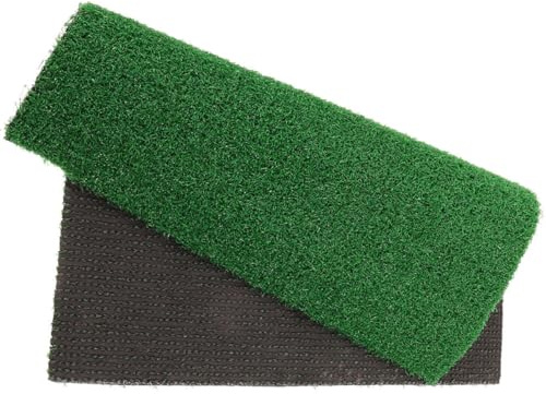 Veemoon Turtle Basking Platform with 30x30cm Simulation Grass Turf, Aquatic Lawn Ramp for Turtle Tank, Artificial Grass Terrarium Accessory for Reptile Resting and Drying