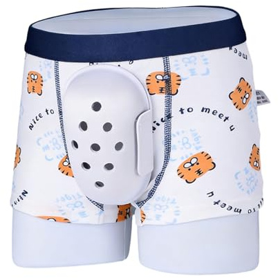 NONGYU Sous-vêtements de circoncision pour garçons en coton mélangé doux avec tissu respirant pour une récupération confortable couverture de protection sous-pantalon