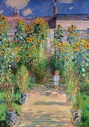 1art1 Claude Monet Poster Il Giardino Di Monet Kunstdruck Bild 100x70 cm