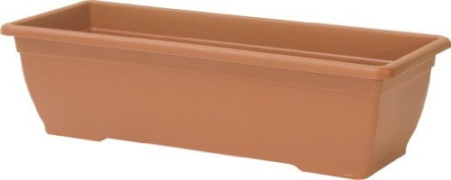 Ivyline Nara Fioriera per Balcone, 60 x 20 cm, Colore: Terracotta