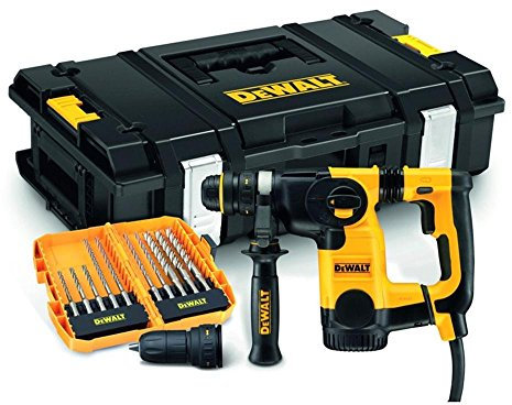 D 25324 TKS Perforateur-burineur 26 mm SDS-Plus + Forets béton SDS 10 pièces + Tough Box