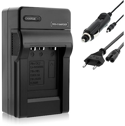 Ladegerät (KFZ, Netz) für Casio NP-80 NP-82, Exilim S5 S6 S7 S8 Z1 Z2 Z16 Z28 Z32.. ZS5 ZS6..s. Liste