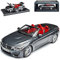 B-M-W 4er Cabrio M4 F83 Mineral Grau Ab 2014 1/18 Jadi Modell Auto mit individiuellem Wunschkennzeichen