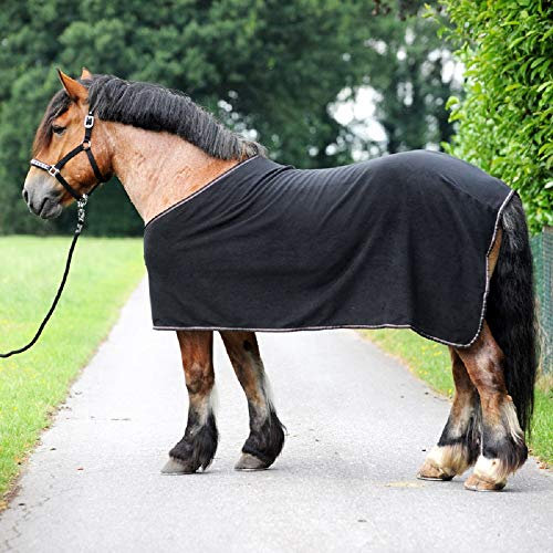 Fleece-Abschwitzdecke Kaltblut Ecoline