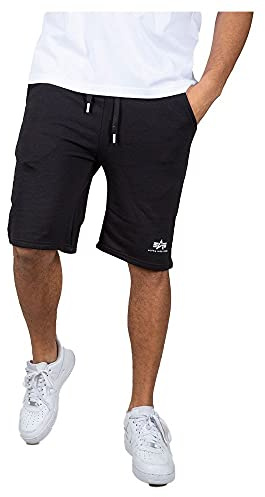 Alpha Industries Herren Basic Short SL Bermuda, Black, M