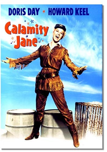 Calamity Jane A3 ungerahmt American Western Musical Film Advert Poster Day Keel Vintage Stars Foto Bild