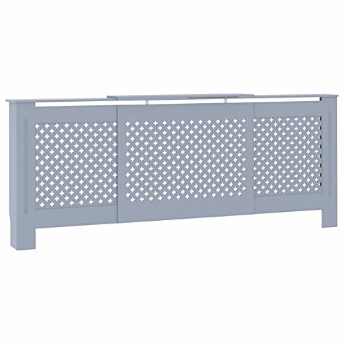 Tidyard MDF Radiator Cover Gray 80.7 Model325557