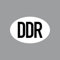 GreenIT Aufkleber 8cm Sticker DDR klein Länderkennung kleines Länderkennzeichen 4061963088470