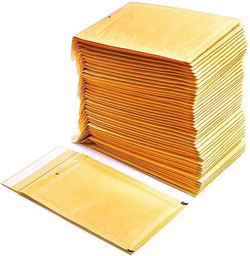 Gepolsterte Umschläge aus Polyethylen-Innenpolster, Farbe Braun, Versandtaschen mit Kapazität für Dokumente mit einer maximalen Fläche (10 Polsterumschläge, 220x340 mm)