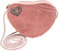 Alpenflüstern Herztasche Strassherz-Hirsch - Damen Trachtentasche in Herzform, Schultertasche fürs Dirndl, Herz Handtasche zur Tracht, Dirndltasche (rosa-rosé) DTA067