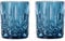 Spiegelau & Nachtmann, 104243 Lot de 2 verres à whisky Bleu 295 ml