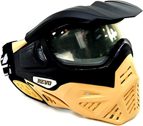 VForce Grill 2.0 Paintballmaske, Revo Limited Edition, sand-schwarz