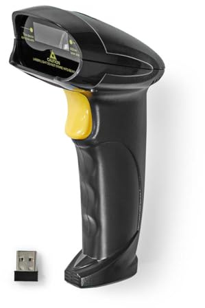 Nedis Barcodescanner | Laser | Wireless | 1D Linear | Batteriebetrieben/Stromversorgung über USB | USB Dongle