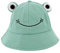 Naimo Niedlicher Frosch Fischerhüte Erwachsene Baumwolle Buckethut Anglerhut Unisex Eimer Hut Faltbar Outdoor Sonnenhut Strandhut Sommermütze