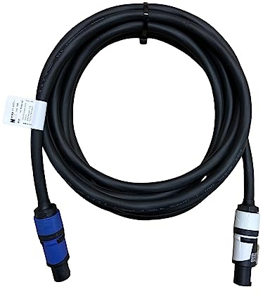 NWP Power Link Kabel 5m powerCON grau auf powerCON blau - Power-Out auf Power-In - 3x2,5mm² - Gummischlauchleitung - NAC3FXXB / NAC3FXXA