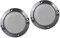 A ABSOPRO Audio Speaker Cover Mesh Grill Horn Guard 4 Inch Metal (Set of 2)