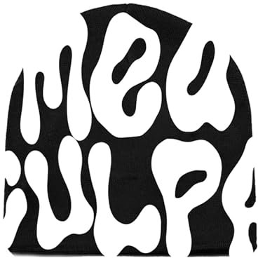 SENMAY Beanie für Damen und Herren MEA Culpa Y2K Strickmützen Warme Wintermütze für Geschenke, Schwarz, Einheitsgre