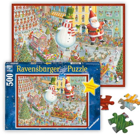 Erwachsenenpuzzle 500 Teile - Here Comes Christmas!