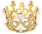 Krone Kuchen Topper Valentinstag Hochzeit Krone Geschenk Zubehör für Mädchen Geburtstag Kuchen Toppers Prinzessin Krone Mini Kronen für Blumenarrangements Party Decor mit goldenem Silber (Golden)