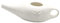NERTOEE Neti Pot Nasenreinigungstopf aus Keramik, langlebig, auslaufsicher, für Nasenspülung, Nasenwäsche, für Männer und Frauen, Weiß, 250 ml