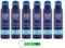 6x Neutro Roberts Deodorante Spray Uomo Fresco Essenza Marina,Deospray für Männer,Wirksam 48 Stunden Ohne Salze - 150ml + Beni Culinari Kostenloser Schlüsselanhänger