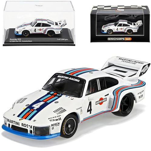 Generisch Porsche 911 935 Weiss Nr 4 6 Stunden Rennen Glen 1976 1/64 Minichamps Modell Auto Modellauto