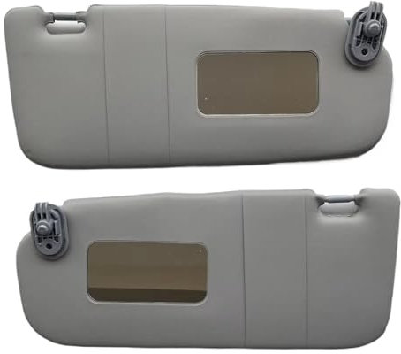 Parasol Coche Delantero Parasol para Hyundai para I20 Protector Solar 2008-2018 Izquierda Y Derecha 2 Piezas Espejo De Maquillaje Incluido Accesorio Interior Parasol Auto Interior
