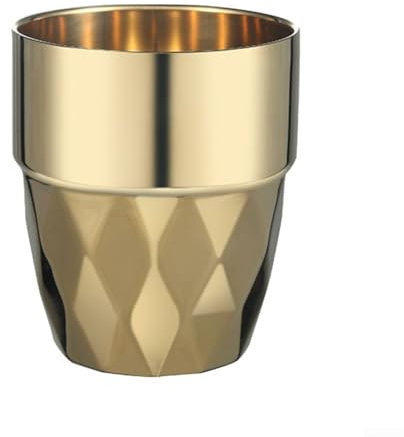 SPORTARC Verre à bière isotherme en acier inoxydable pour profiter de votre boisson préférée avec style (doré)