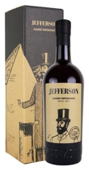 Jefferson Amaro Importante, 700 ml, Amaro Calabrese con Note Agrumate ed Erbacee, 30% vol