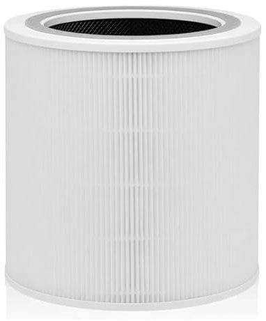 ARPZPPSK Filtro HEPA H13 Compatible con LEVOIT, Filtro Purificador De Aire De Repuesto W8KC, Compatible con Core 400S/400S-RF HEPA De 360 ​​Grados con Carbón Activado.