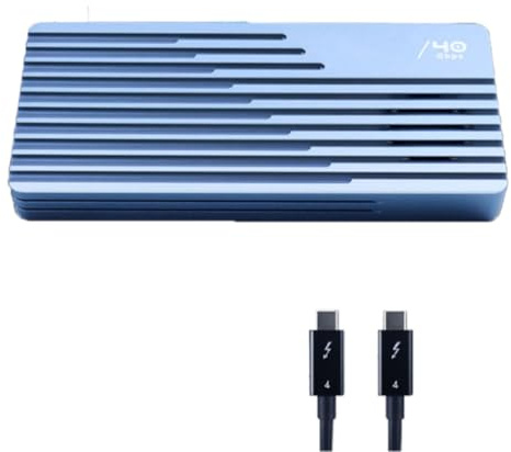 Thunderbolt4 USB4 NVMe SSDs Case Supports Multiple Interfaces and Devices