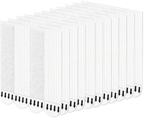 60 Pcs Picture Hanging Strips Heavy Duty,No Nails Picture Frame Wall Hanging Strips Photo Stickers Pads for Wall,Damage Free Adhesive Mounting for Hang Pictures Frames Art Mirrors Clock Sign,16X46mm