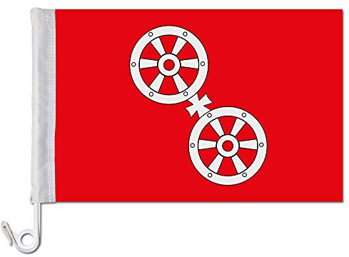 Everflag Auto-Fahne: Mainz - Premiumqualität