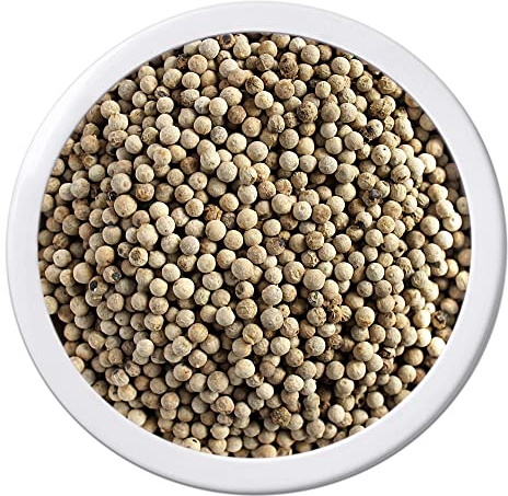 PEnandiTRA® - Pfeffer Pfefferkörner weiß ganz - 50 g - für die Mühle - Gewürz - VEGAN