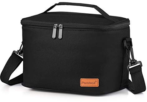 Parateck Sac Isotherme Repas Glaciere Sac Repas Sac à Déjeuner Lunchbox 7.5L