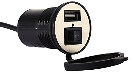 Prise Usb Moto - Prise Usb Moto - For Support Universel Moto Usb-Motorcycle Mobile Phone Usb Power Supply Charger Waterproof Port Socket 12V