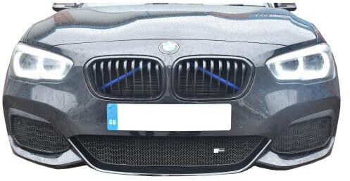 Zunsport Compatible With BMW M140i - Front Grille Set - Black Finish (2016 -)