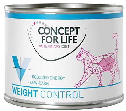 Concept for Life Hundefutter für Gewichtsmanagement, Medium, 24 x 200g, Trocken, Low Calorie, Allergenfrei, Kühl und Trocken Lagern, Gewichtskontrolle für mittelgroße Hunde