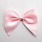 Italian Options Large Satin Ribbon Bows Self Adhesive 6-Piece Pack, 10 cm Bow Width, Pale Pink