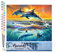 Figured'Art Peinture par Numéro Adulte Aube de Dauphins - Activité Manuelle Kit de Loisir Créatif DIY Numéro d'Art Complet - 40x50cm sans châssis en bois
