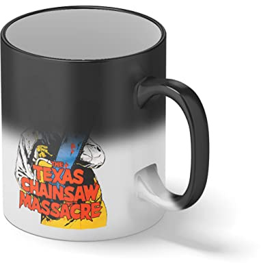 Texas chainsaw massacre leather face inspired Magie noire tasse à café Mug