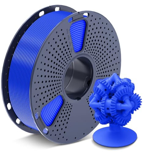 SUNLU ASA Filament 1.75mm, UV Regen Hitzebeständig und robust, ideal für den Druck von mechanischen Funktionsteilen im Freien, 0.9kg Spool, ASA Blau