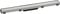 hansgrohe Fertigset Duschrinne RainDrain Match, Abflussrinne 700mm, Bodenablauf Dusche mit höhenverstellbarem Rahmen, Edelstahl gebürstet