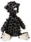 sigikid 39703 Bär ACH Good! Editon 23,BeastsTown Kuscheltier:Sammeln,Schenken,Spielen,Schmusen, Kinder Erwachsene 3 bis 99 Jahre,Dunkelgrau/Schwarz/Bär,35x13x13cm