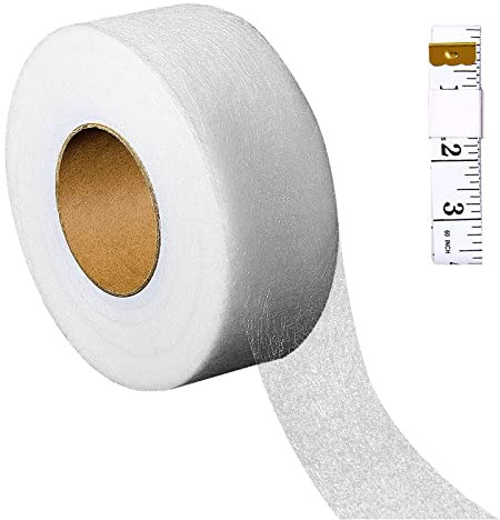 MIPIACE Nastro Termoadesivo per Orlo 70 Iarde Orlo Svelto Termoadesivo Forte Resistente al Lavaggio Senza Cuciture per Tessuti Abbigliamento Tende Orli di Jeans Pantaloni e Vestiti (4 cm di Larghezza)