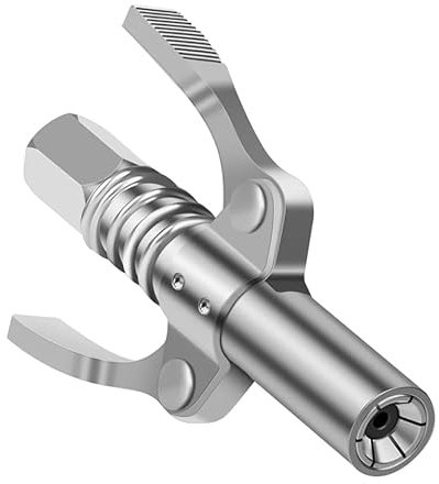 ZLXFT Raccord de Pistolet à Graisse,G Coupler Embout,G Coupler Embout Pompe à Graisse,Coupler Pince de Verrouillage Pistolet à Graisse,Raccord D‘Embout de Pistolet à Graisse pour Tous Types